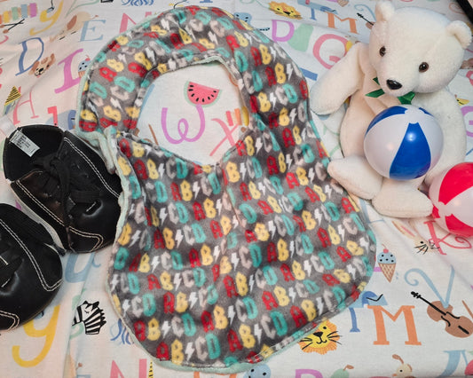 AB/CD Baby Bibs Small
