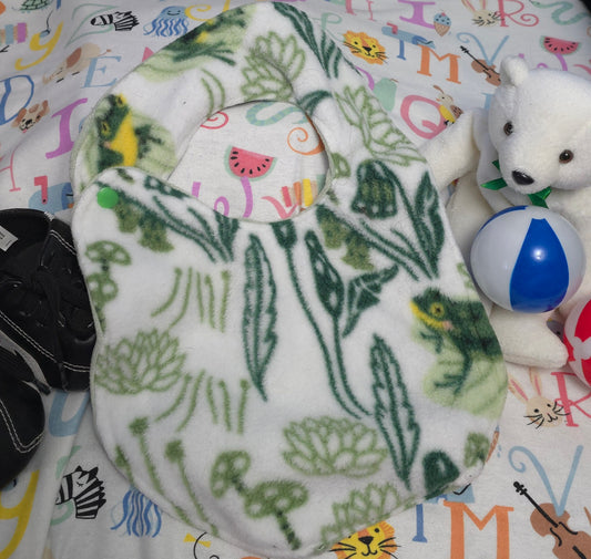 Frog Baby Bib Small