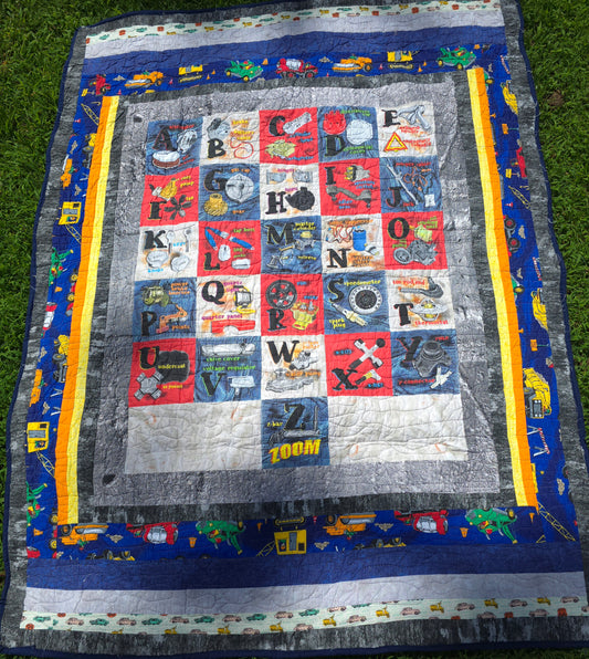 ABC Cars Quilt