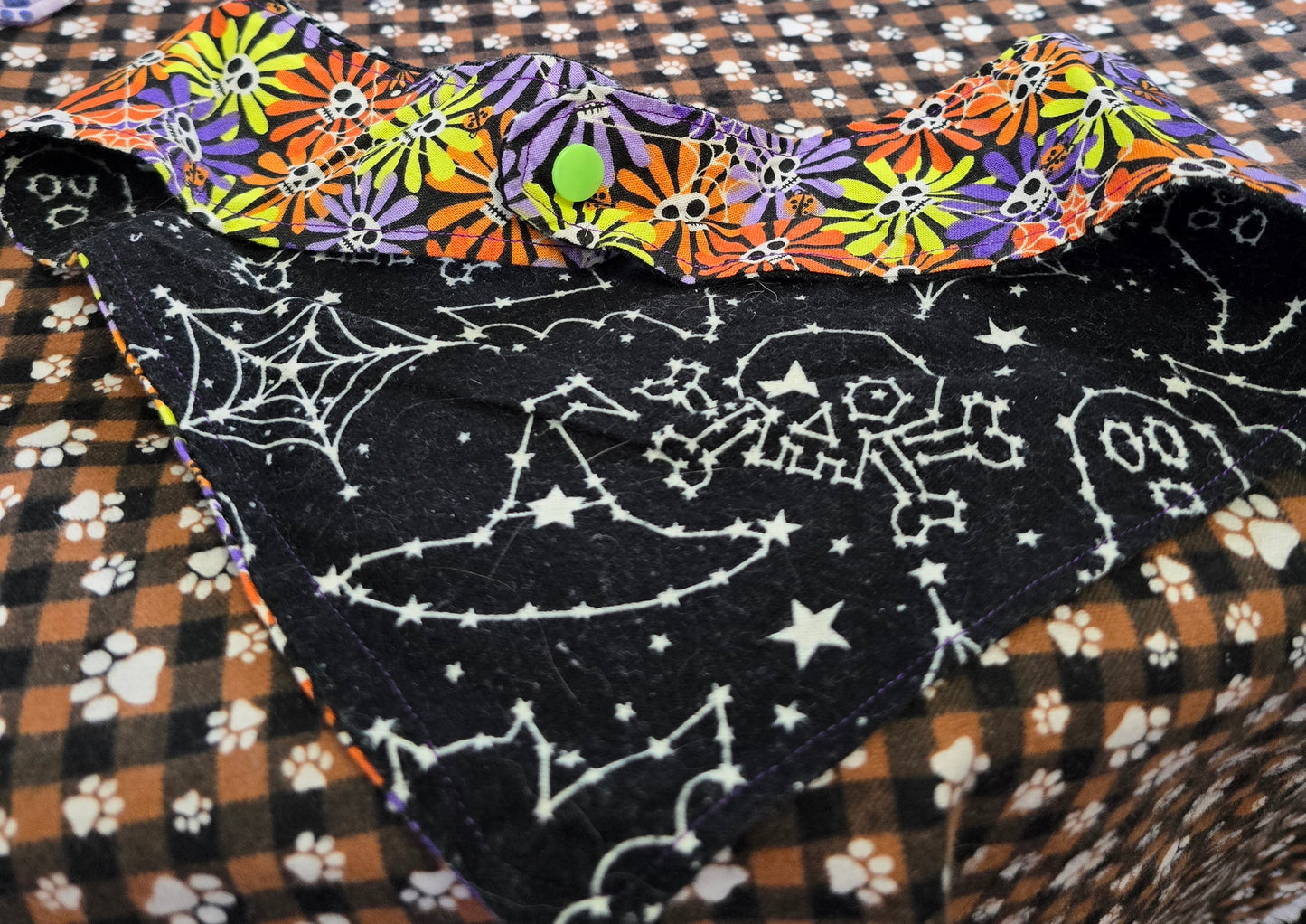 Halloween Pet Bandana MED