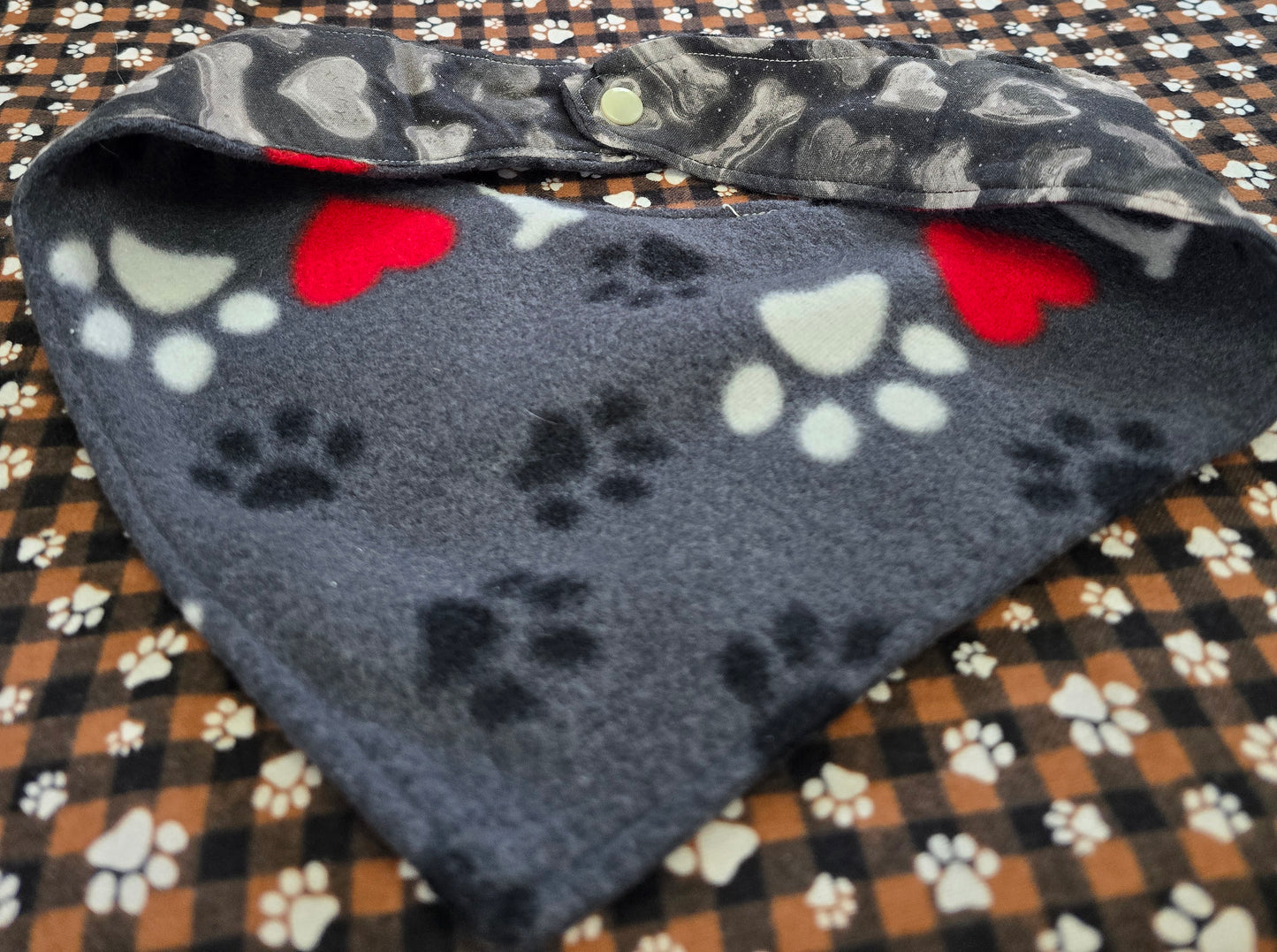 Paw Print Bandana XS